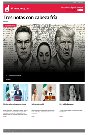 Cover of Sin Embargo Opinion