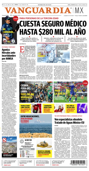 Cover of Vanguardia