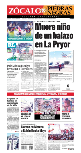 Cover of Zocalo Piedras Negras