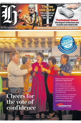 Cover of The New Zealand Herald