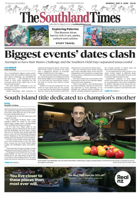 Cover of The Southland Times