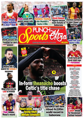 Cover of Punch Sports Extra