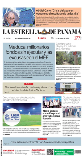 Cover of La Estrella de Panama