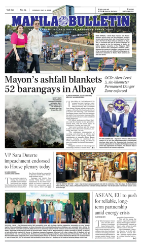 Cover of Manila Bulletin