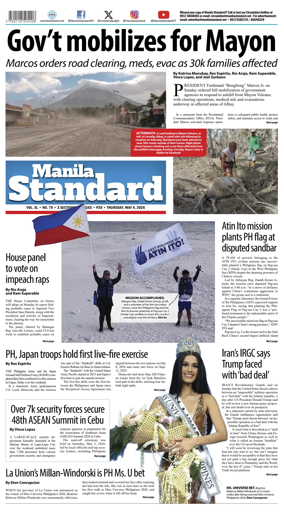Cover of Manila Standard