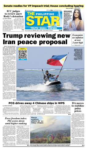 Cover of The Philippine Star