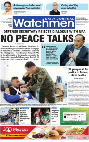 Cover of Watchmen Daily Journal