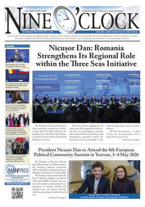 Cover of Nine o clock (Romania) Daily