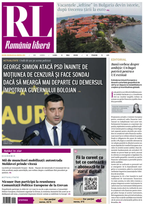 Cover of Romania Libera
