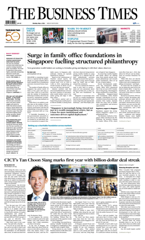 Cover of The Business Times