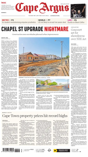 Cover of Cape Argus (PM Edition)
