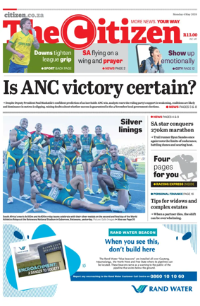 Cover of The Citizen (KZN)
