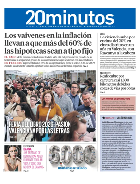 Cover of 20 Minutos Valencia