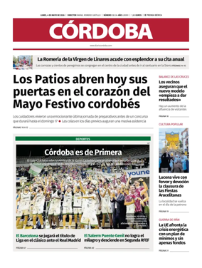 Cover of Diario Cordoba