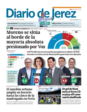 Cover of Diario de Jerez