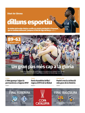 Cover of Dilluns Esportiu