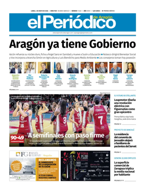 Cover of El Periodico Aragon