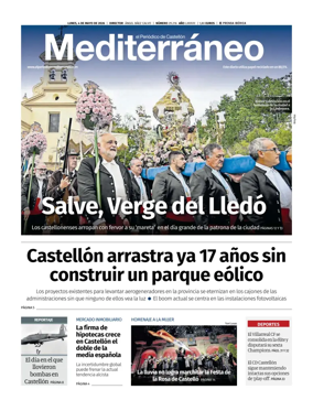 Cover of El Periodico Mediterraneo