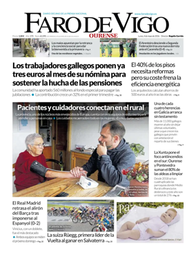 Cover of Faro de Vigo (Ourense)