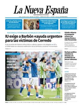 Cover of La Nueva Espana (Oviedo)
