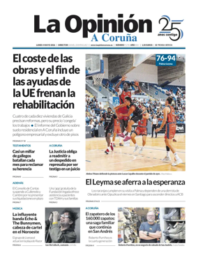 Cover of La Opinion de A Coruna
