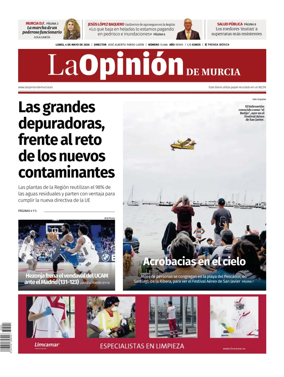 Cover of La Opinion de Murcia