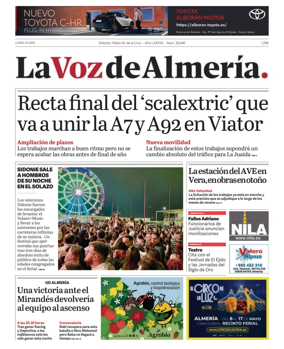 Cover of La Voz de Almeria