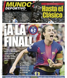 Cover of Mundo Deportivo (At. Madrid)