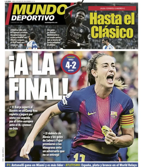 Cover of Mundo Deportivo (Barcelona)