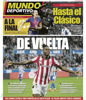 Cover of Mundo Deportivo (Bizkaia-Araba)