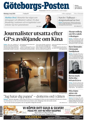 Cover of Goteborgs-Posten