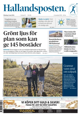 Cover of Hallandsposten