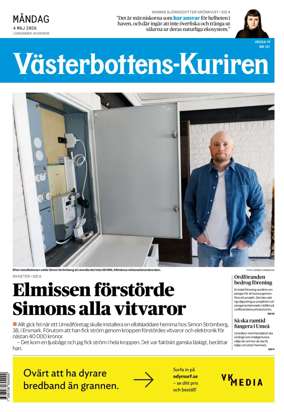 Cover of Vasterbottens-Kuriren