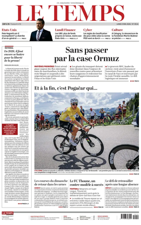 Cover of Le Temps