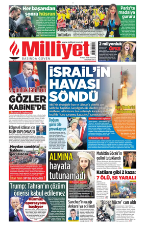 Cover of Milliyet