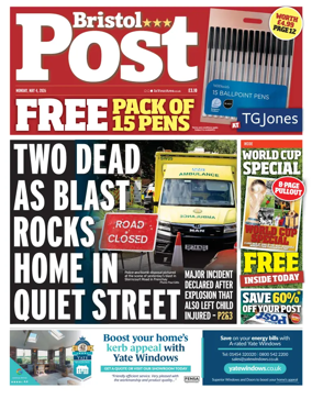 Cover of Bristol Post