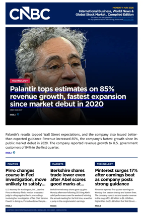 Cover of CNBC