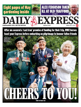 Cover of Daily Express