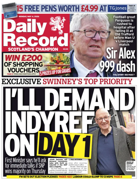 Cover of Daily Record
