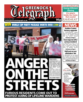 Cover of Greenock Telegraph