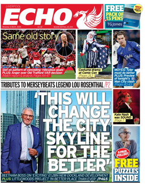 Cover of Liverpool Echo