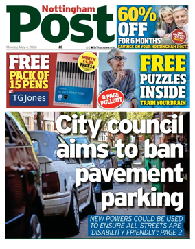 Cover of Nottingham Post
