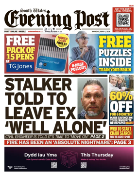 Cover of South Wales Evening Post