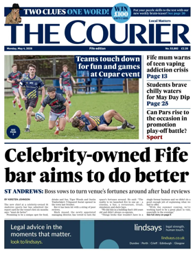 Cover of The Courier & Advertiser (Fife Edition)