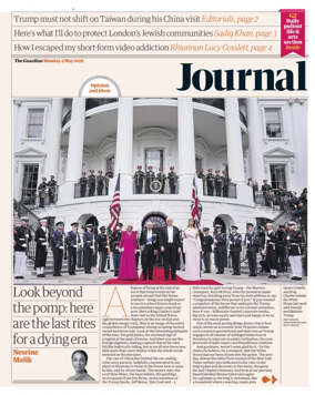 Cover of The Guardian e-paper Journal