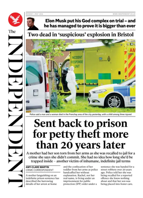 Cover of The Independent