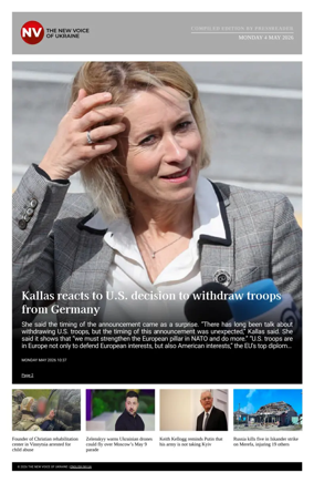 Cover of The New Voice of Ukraine