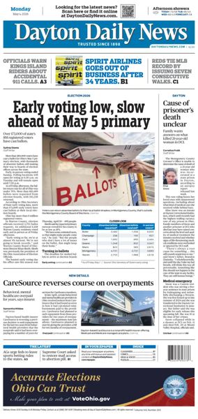 Cover of Dayton Daily News