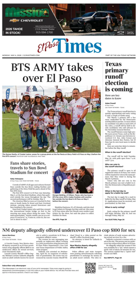 Cover of El Paso Times