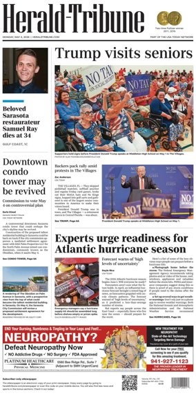Cover of Herald-Tribune